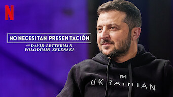 No necesitan presentación con David Letterman: Volodímir Zelenski (2022)